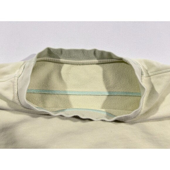 Lululemon Perfectly Oversized Crew Sweatshirt Pale Yellow Softstreme Pullover 10 - Picture 6 of 9